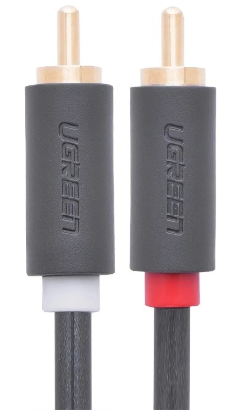 Cavo Audio UGREEN AV104, 2 x RCA - 2 x RCA, 5m, Nero - immagine 1