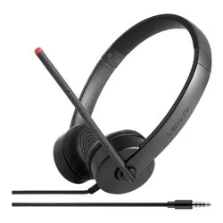Cuffie microfono filo Essential Stereo Analog Headset Black 4XD0K25030 - immagine 1