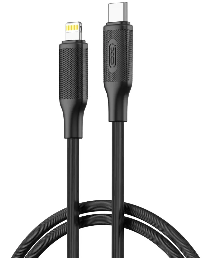 Cavo Dati e Ricarica USB-C - Lightning XO Design NB-Q265A, 27W, 1m, Nero - immagine 1