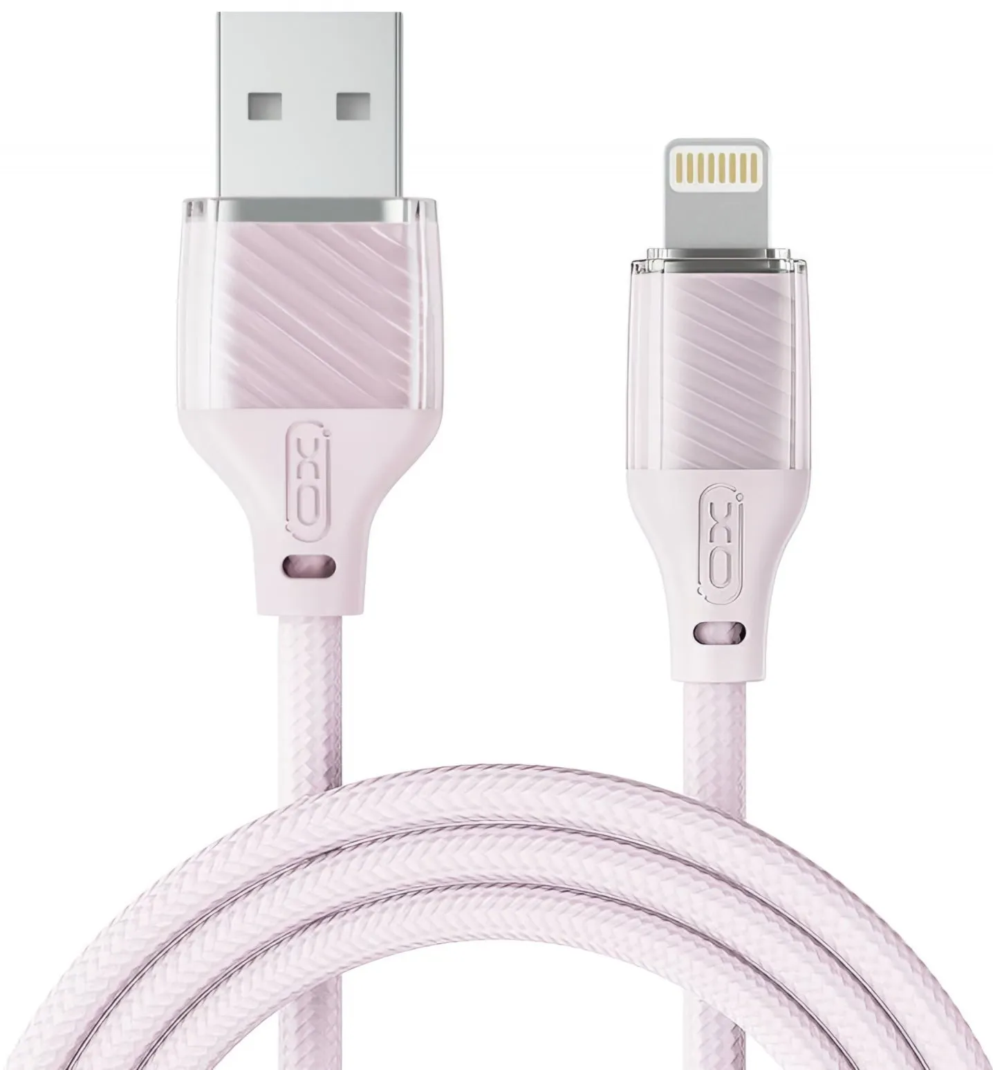 Cavo Dati e Ricarica USB-A - Lightning XO Design NB291, 18W, 1m, Rosa - immagine 1