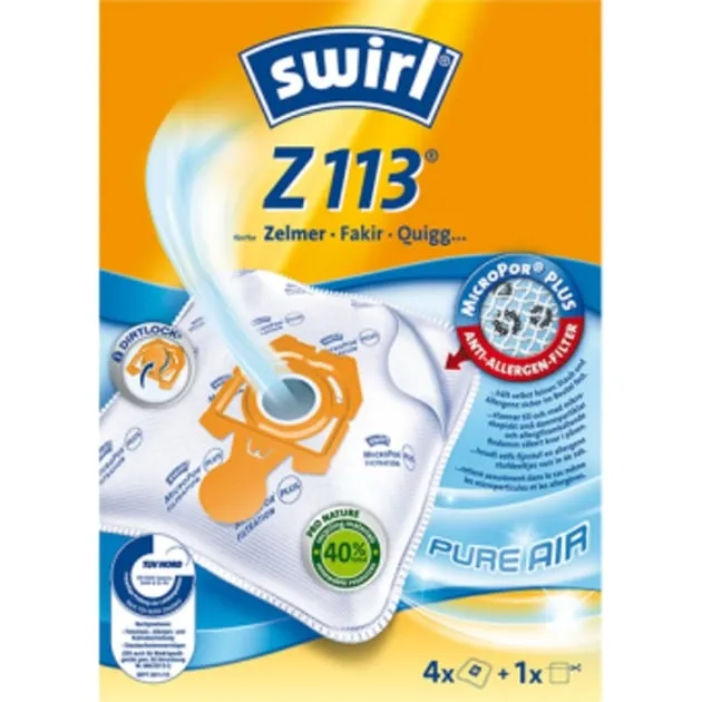 Z 113 Accessori e ricambi per aspirapolvere, Sacchetti per aspirapolvere - immagine 1