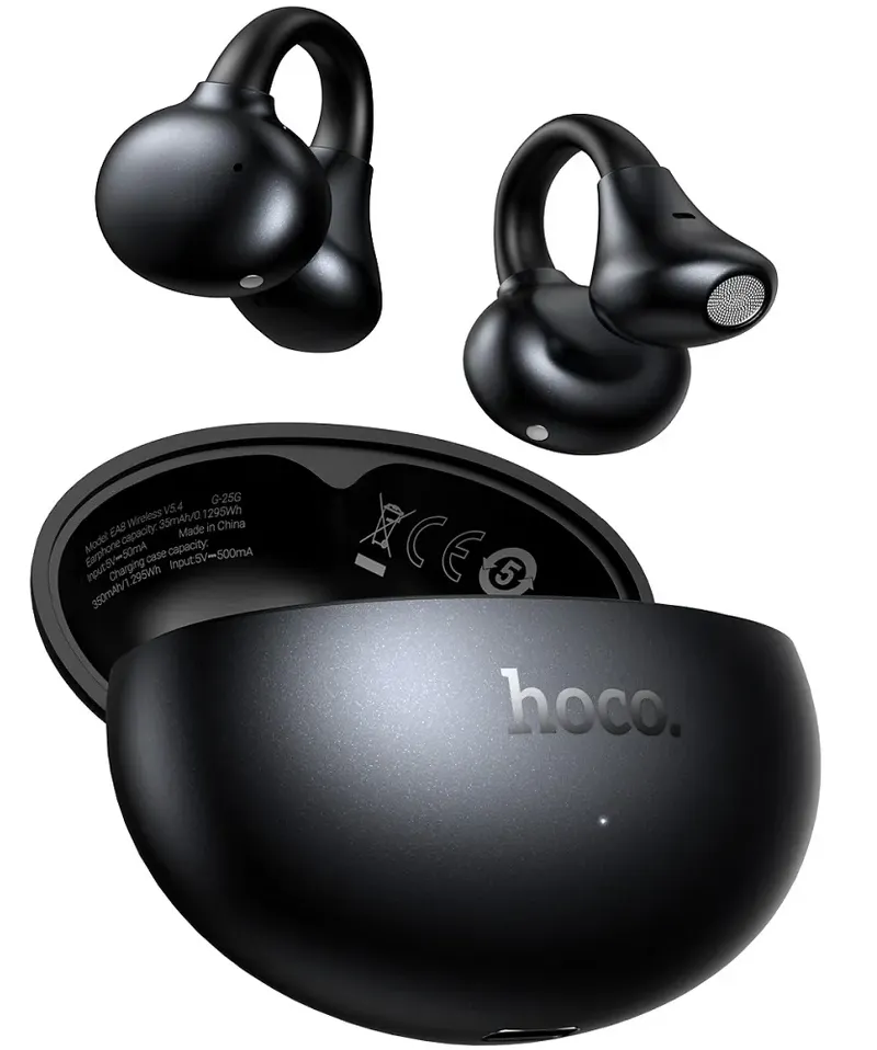 Auricolare Bluetooth HOCO EA8, TWS, Nero - immagine 1