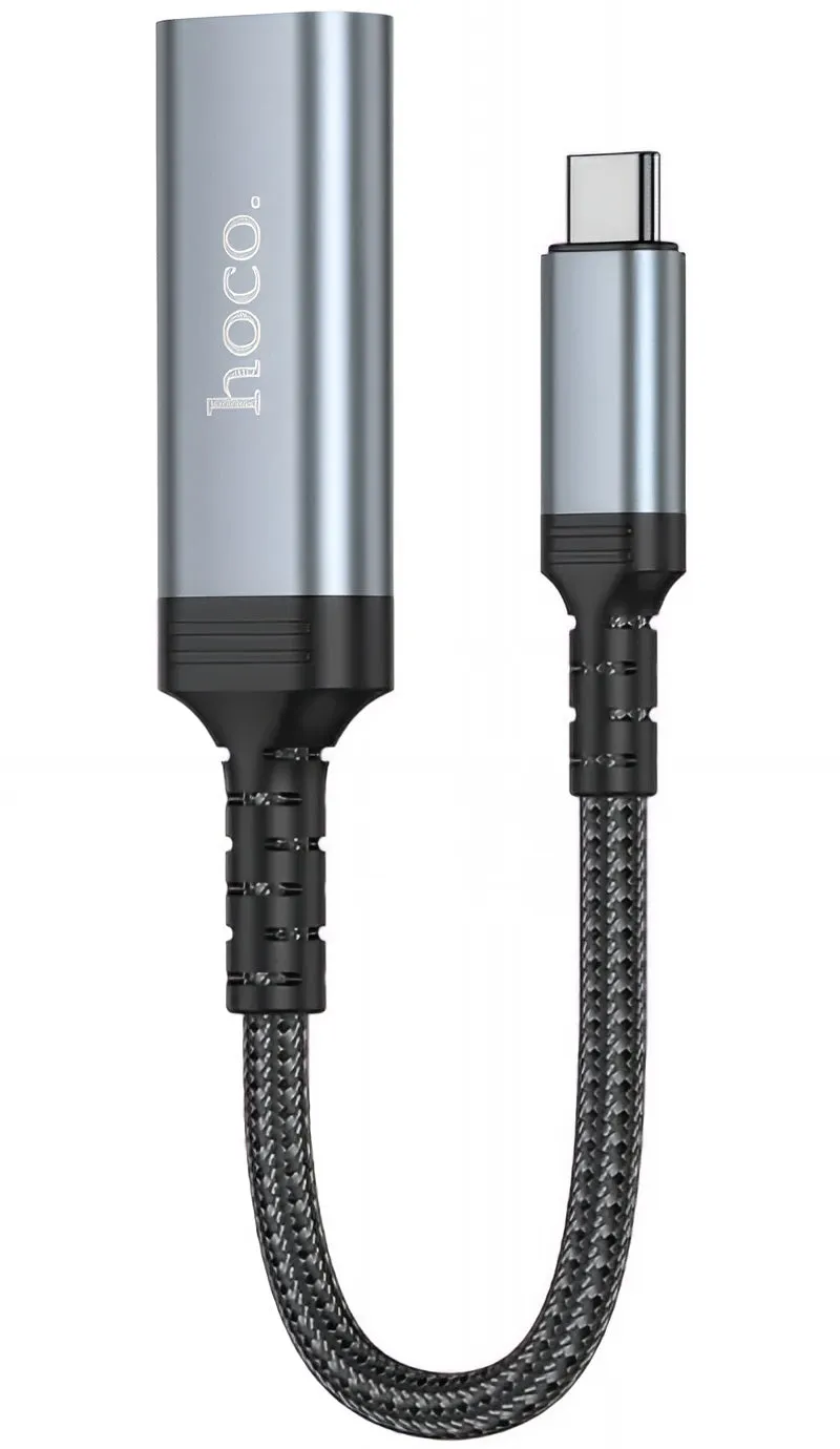Adattatore Audio e Video USB-C - HDMI HOCO UA43A, Grigio - immagine 1