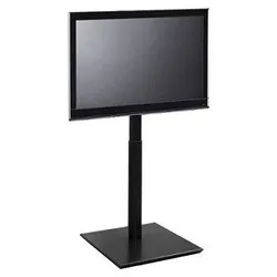 Supporto monitor TV pavimento ( 40 Kg ) VESA 600 x 400 Stand ad altezza regolabile Black OM0281 - immagine 1