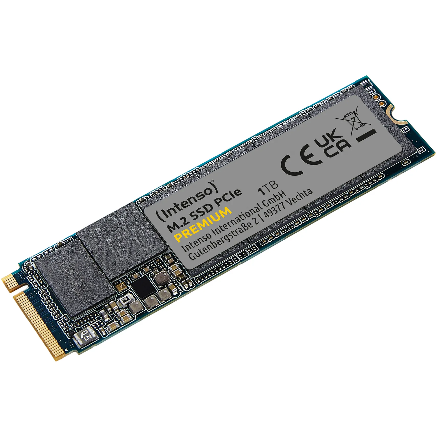 3835460 drives allo stato solido M.2 1000 GB PCI Express 3.0 3D NAND NVMe, Disco a stato solido - immagine 1