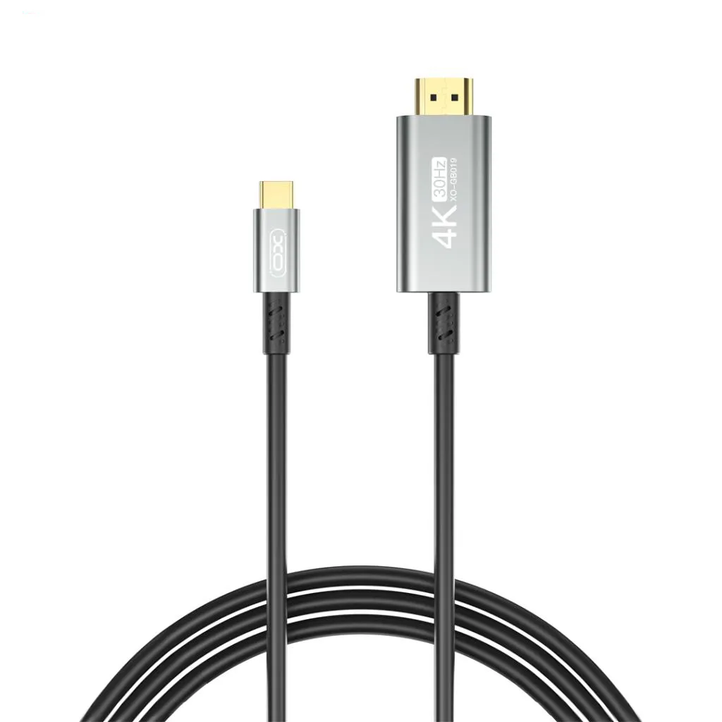 Cavo Audio e Video USB-C - HDMI XO Design GB019, 1.8m, Nero - immagine 1