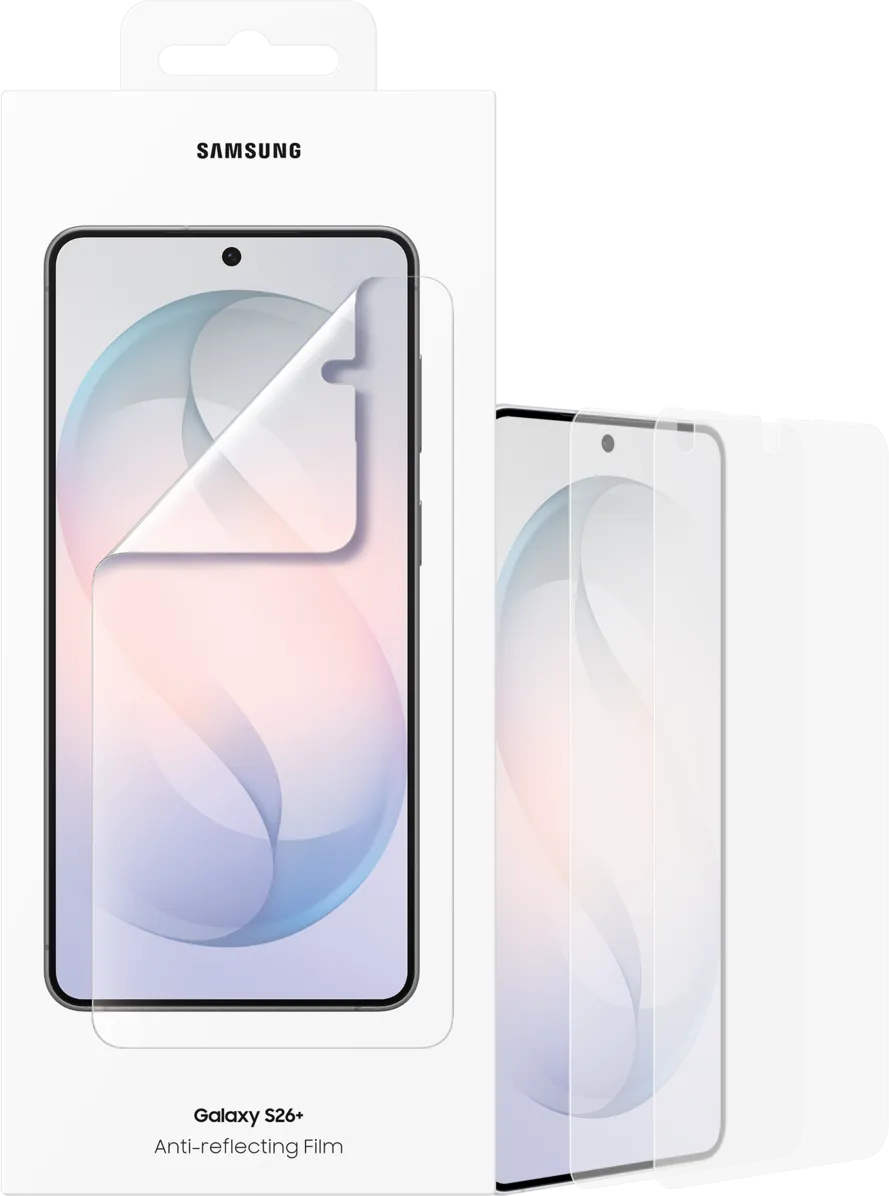 Pellicola protettiva Schermo Anti-riflesso per Samsung Galaxy S26 Plus S947, Plastica, Set 2 pezzi EF-US947CTEGWW - immagine 1