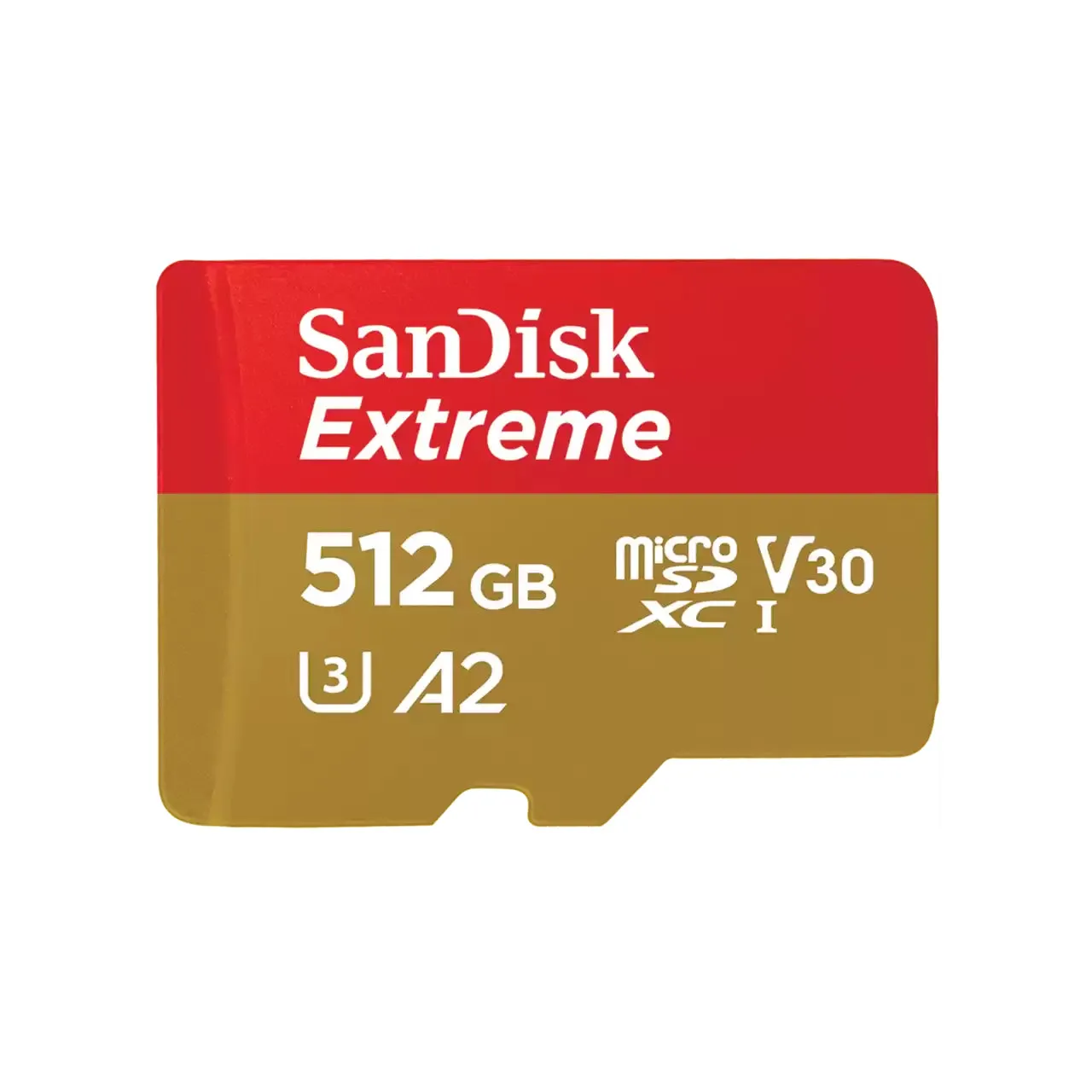 Scheda di Memoria microSDXC SanDisk Extreme, 512Gb, Classe 10 / UHS-1 U3 SDSQXAV-512G-GN6MN - immagine 1