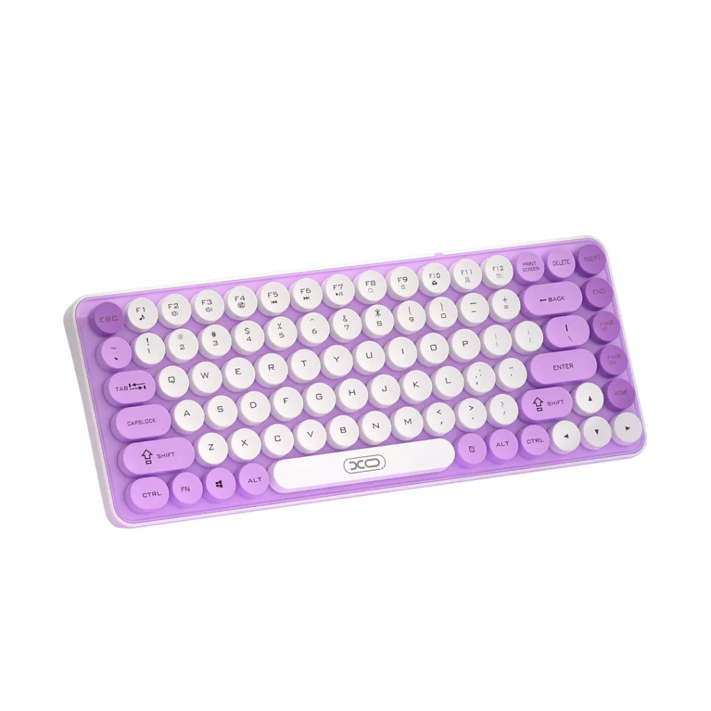 Tastiera Wireless XO Design KB-12, BT / Wi-Fi, Viola - immagine 1