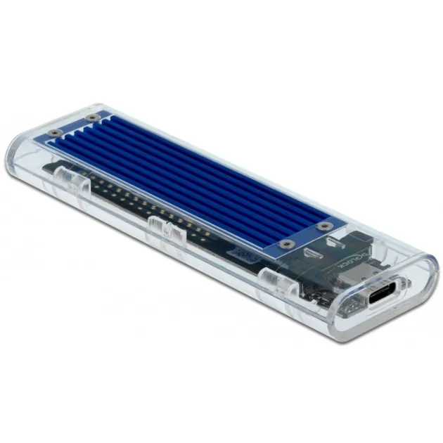 42620 contenitore di unità di archiviazione Box esterno SSD Blu M.2, Disk enclosure - immagine 1