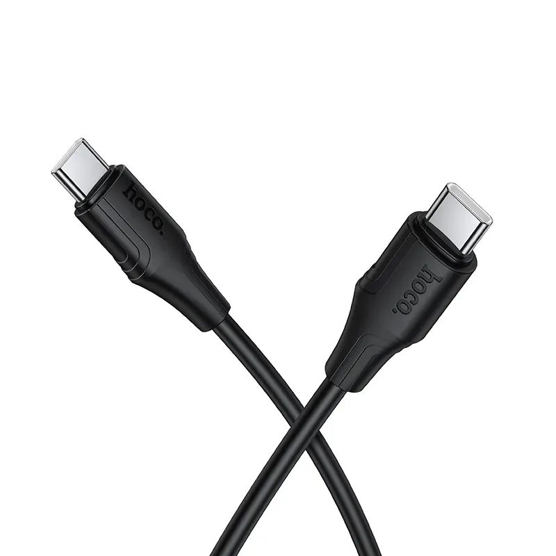 Cavo Dati e Ricarica USB-C - USB-C HOCO X124, 60W, 1m, Nero - immagine 1