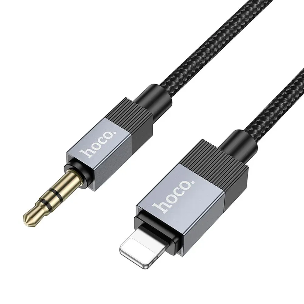Cavo Audio Lightning - 3.5mm HOCO UPA32A, 1m, Nero - immagine 1