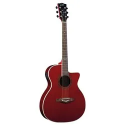 Chitarra acustica 4/4 NXT A100Ce See through red 06217324 - immagine 1