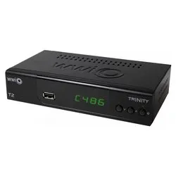 Decoder TRINITY T2 Basic Dvb T2 Hevc 10 Bit Black DVB-T2 - immagine 1