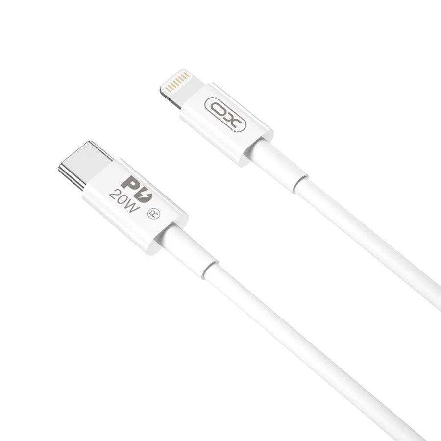 Cavo Dati e Ricarica USB-C - Lightning XO Design NB-Q189A, 20W, 1m, Bianco - immagine 1