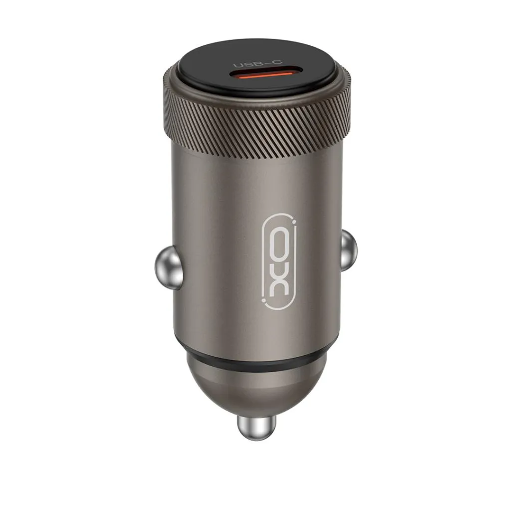 Caricabatterie Auto XO Design CC70, 30W, 3A, 1 x USB-C, Nero - immagine 1