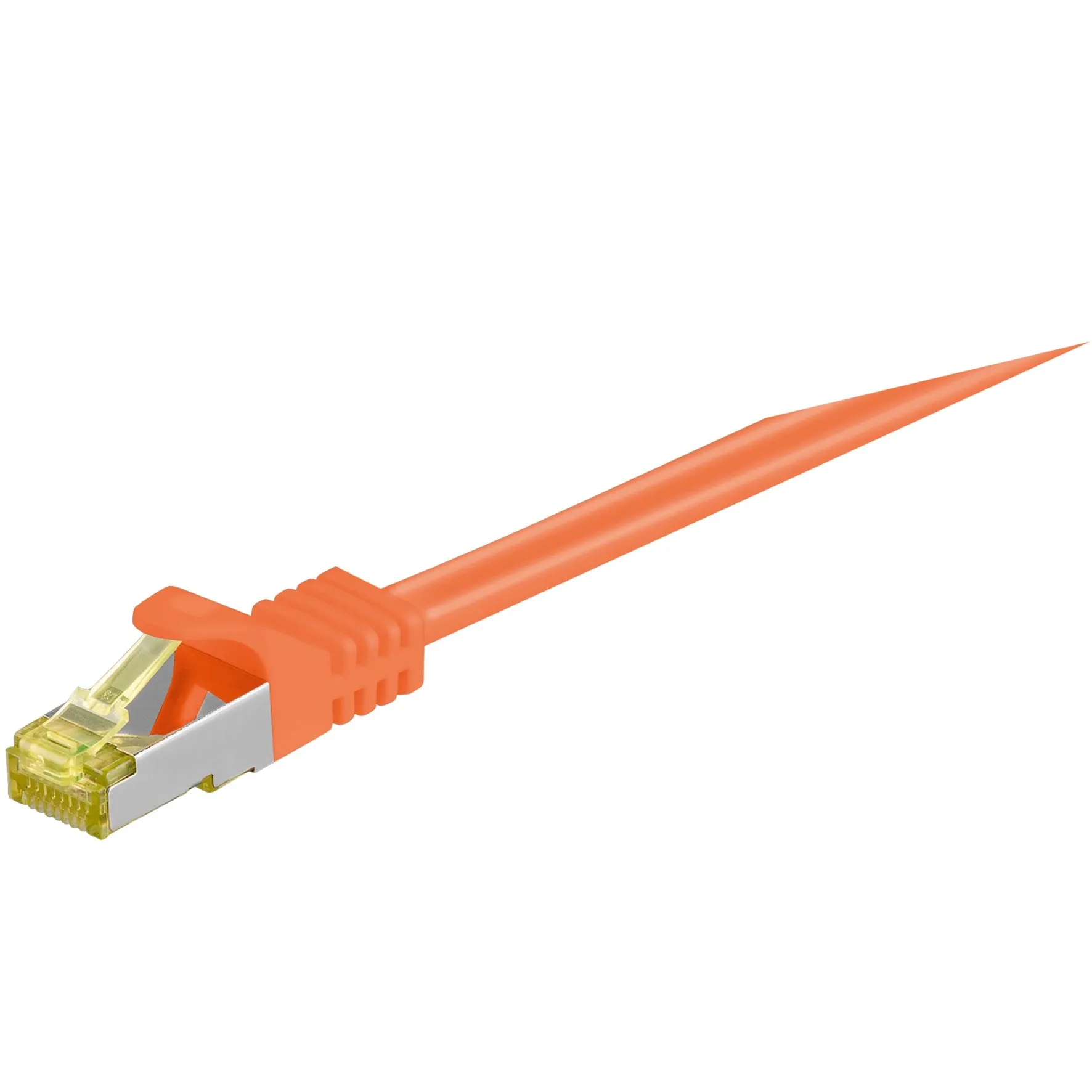 91588 cavo di rete Arancione 1 m Cat7 S/FTP (S-STP) - immagine 1
