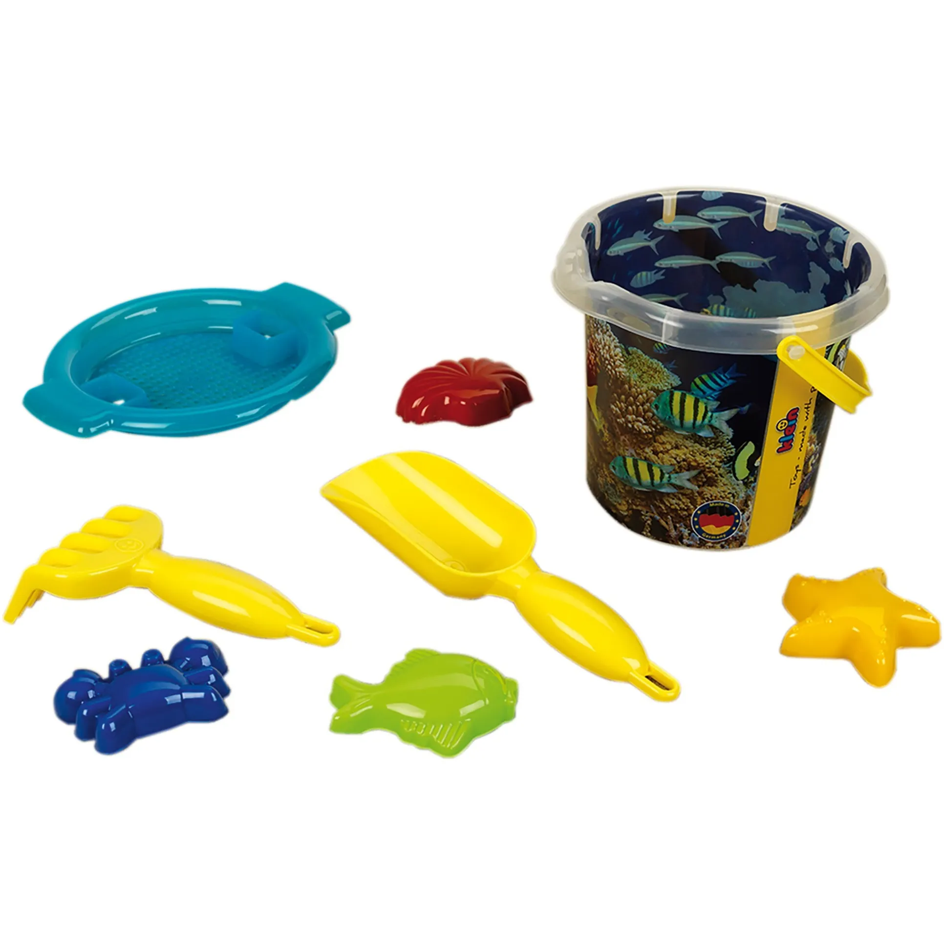 Secchio di sabbia AquaAction Coral Reef (1 litro) con accessori, Playset giardino - immagine 1