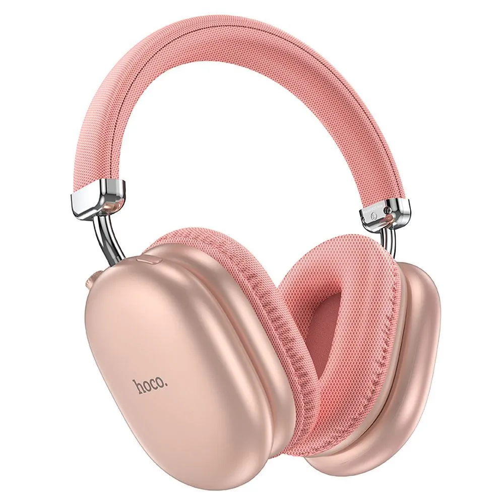 Auricolare Bluetooth HOCO W35 Max, A2DP, Rosa - immagine 1