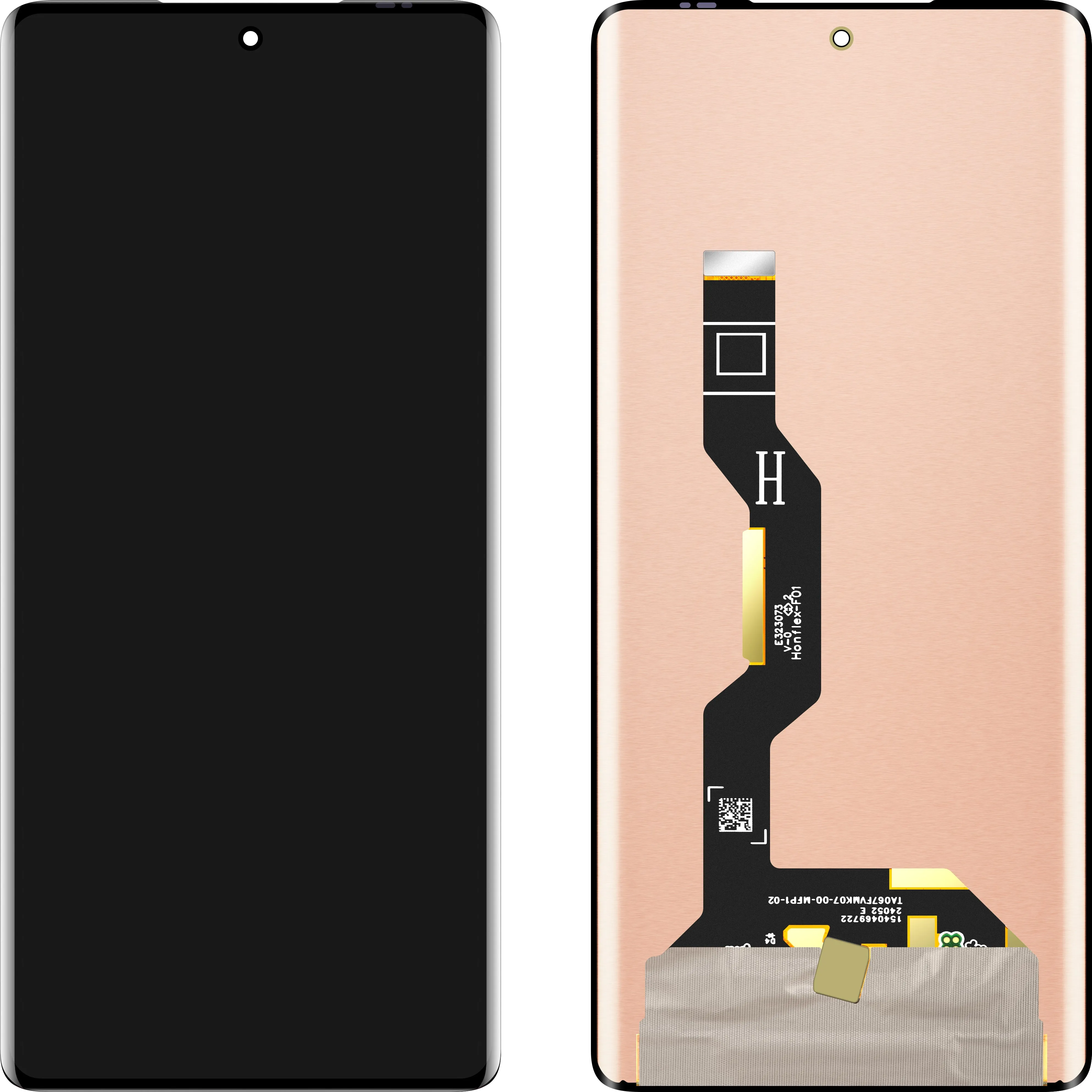 Display con Touchscreen MP compatibile con Motorola Edge 50 Fusion - immagine 1