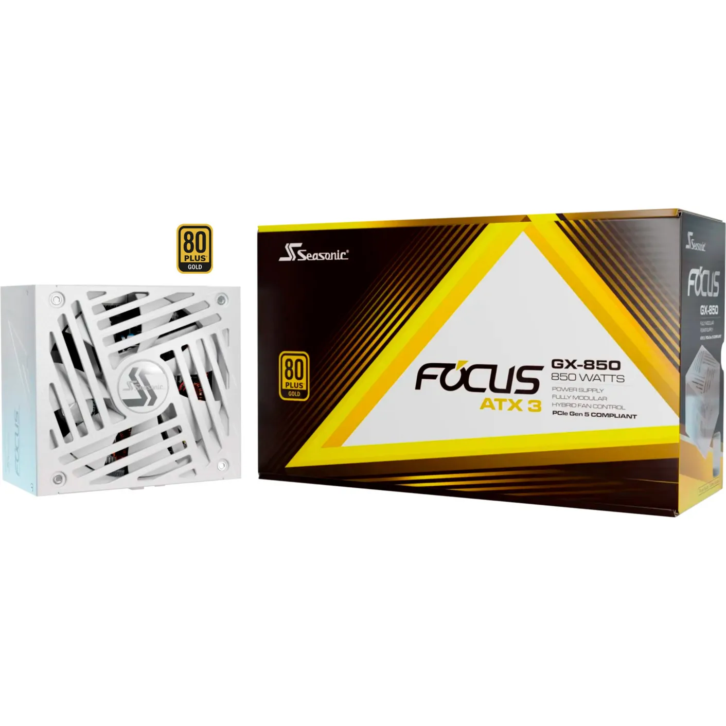 FOCUS GX-850-V4 850W ATX3.1 White Edition, Alimentatore PC - immagine 1
