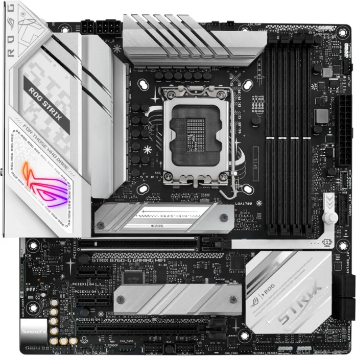 ROG STRIX B760-G GAMING WIFI Intel B760 LGA 1700 micro ATX, Scheda madre - immagine 1