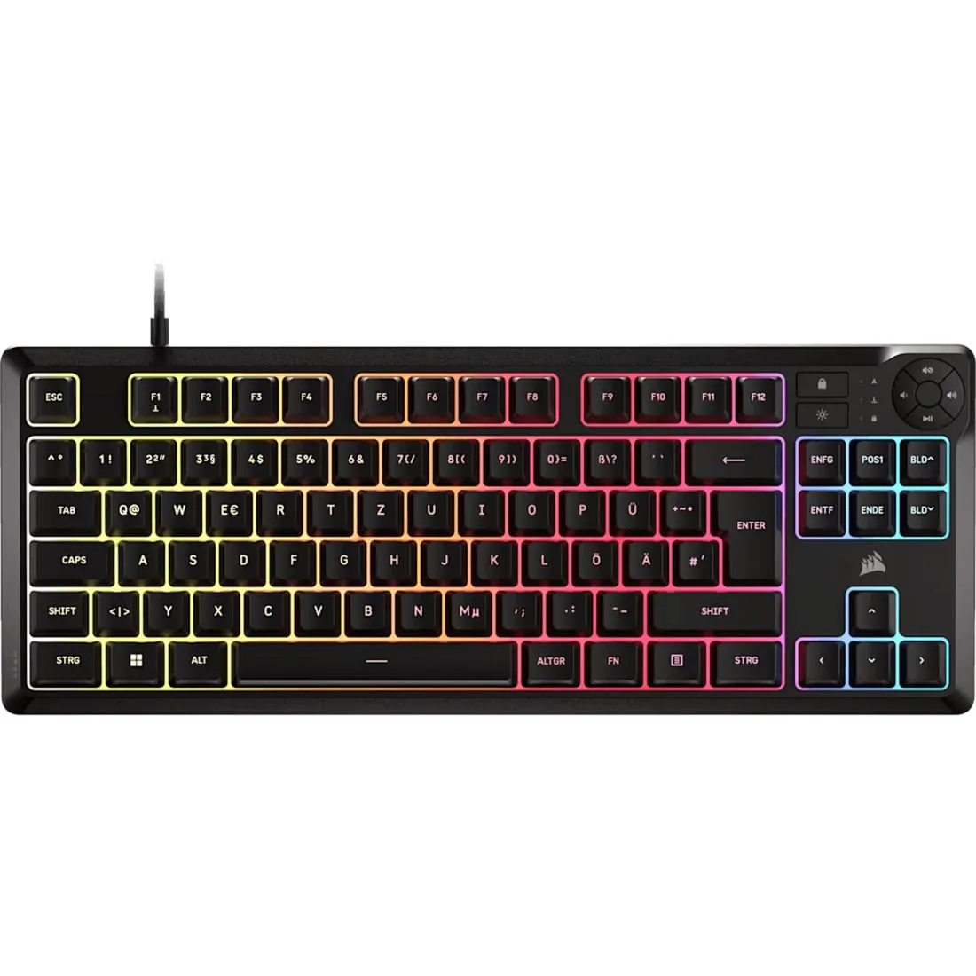 K55 CORE TKL, Tastiera da gioco - immagine 1