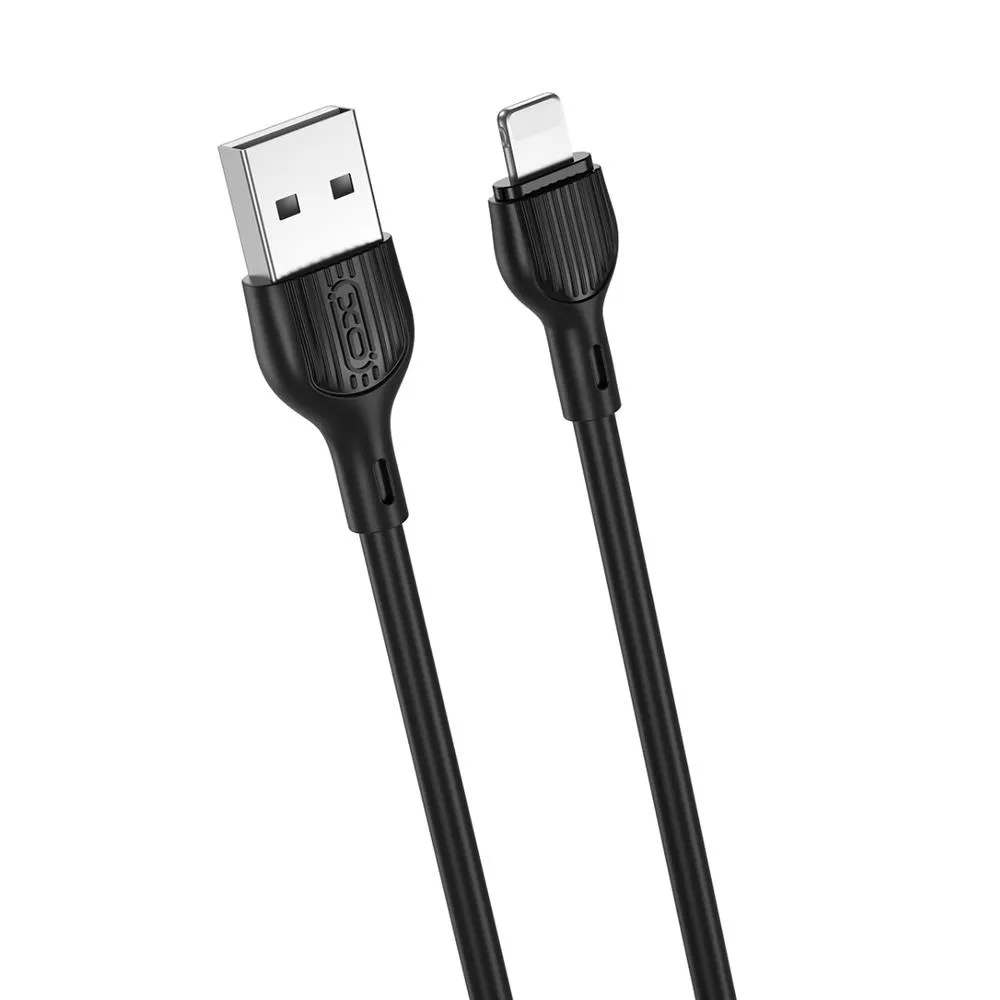 Cavo Dati e Ricarica USB-A - Lightning XO Design NB200, 10W, 1m, Nero - immagine 1
