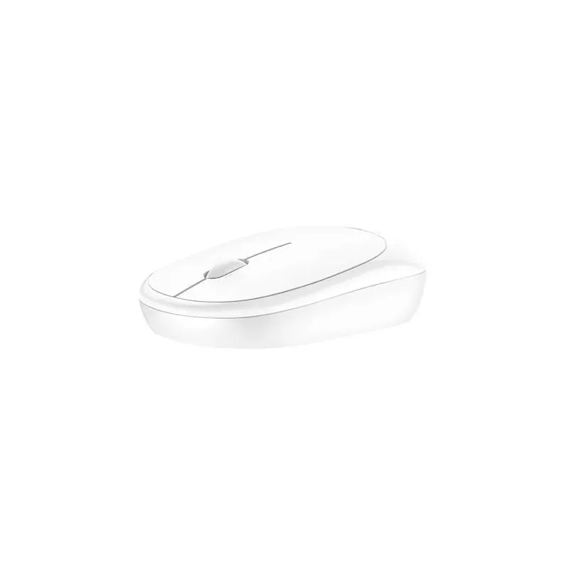 Mouse Wireless HOCO DI04, 1200DPI, BT / Wi-Fi, Bianco - immagine 1