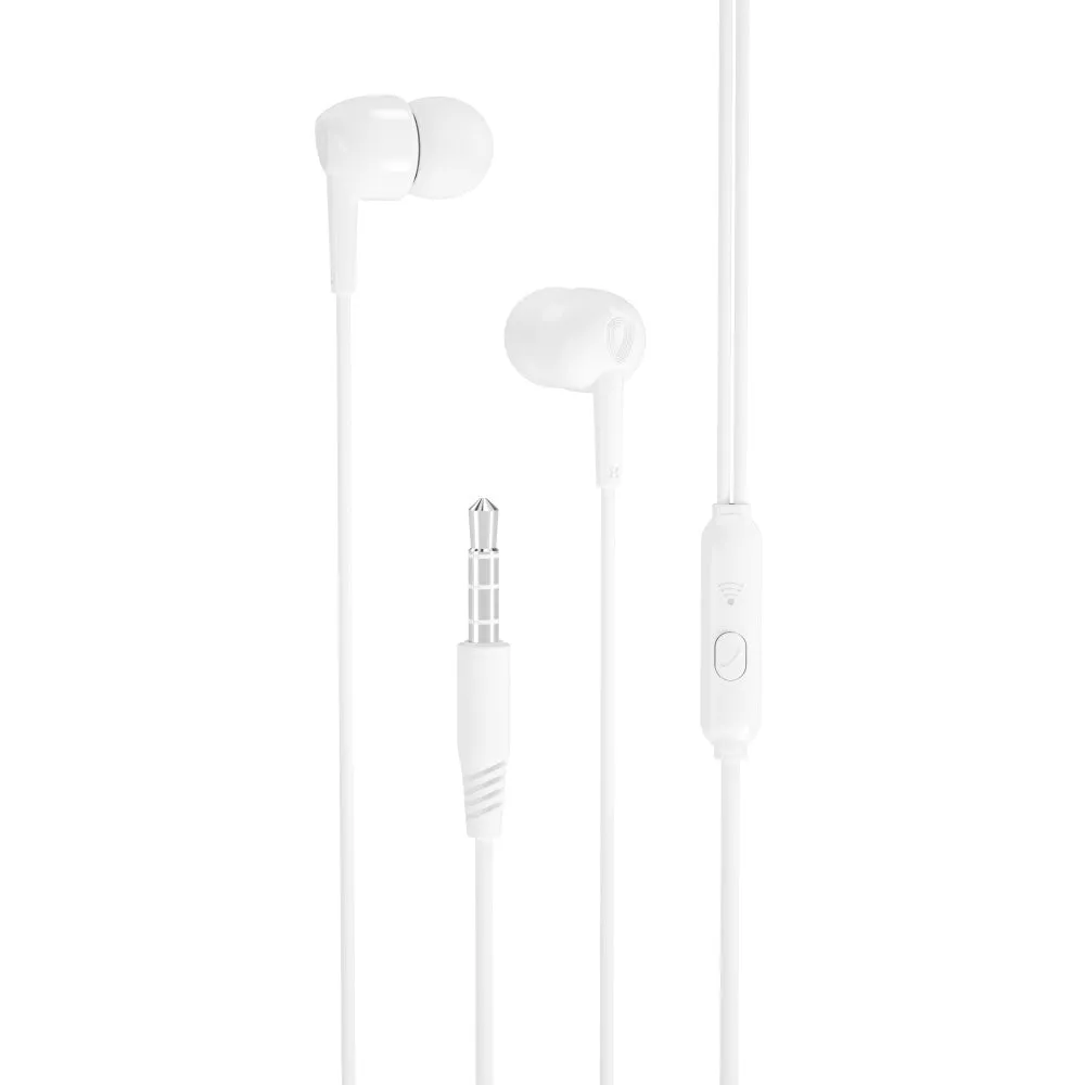 Auricolare 3.5mm XO Design EP37, Bianco - immagine 1