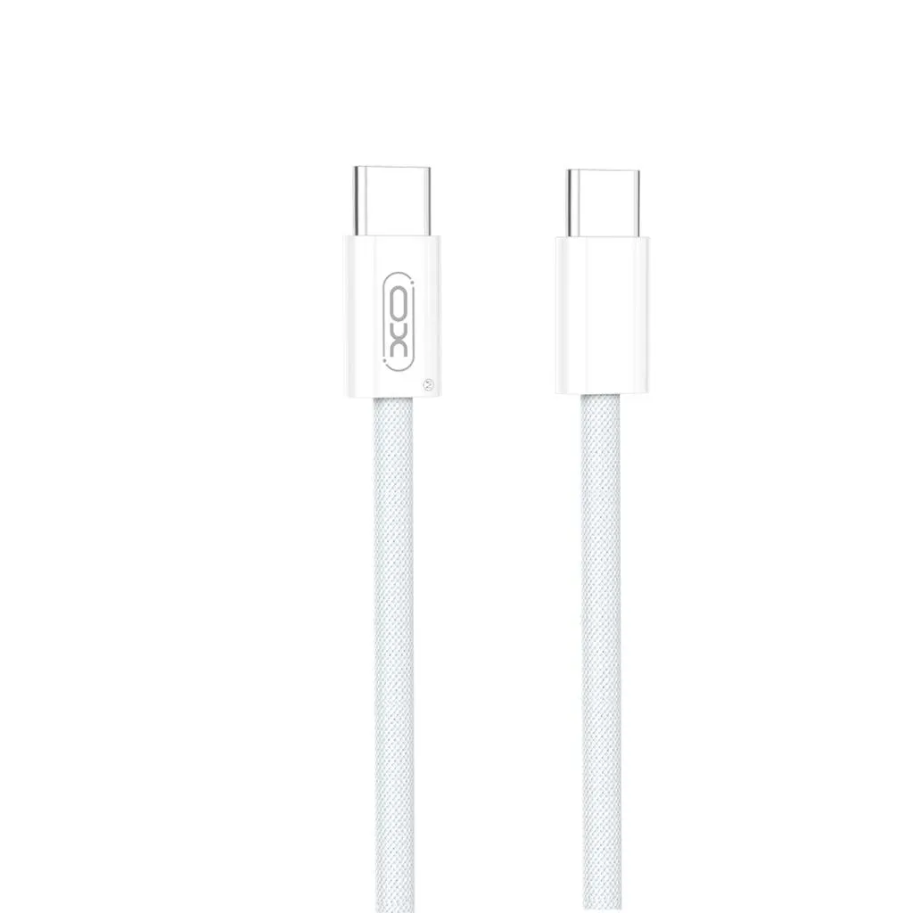 Cavo Dati e Ricarica USB-C - USB-C XO Design NB-Q260B, 60W, 1.5m, Bianco - immagine 1