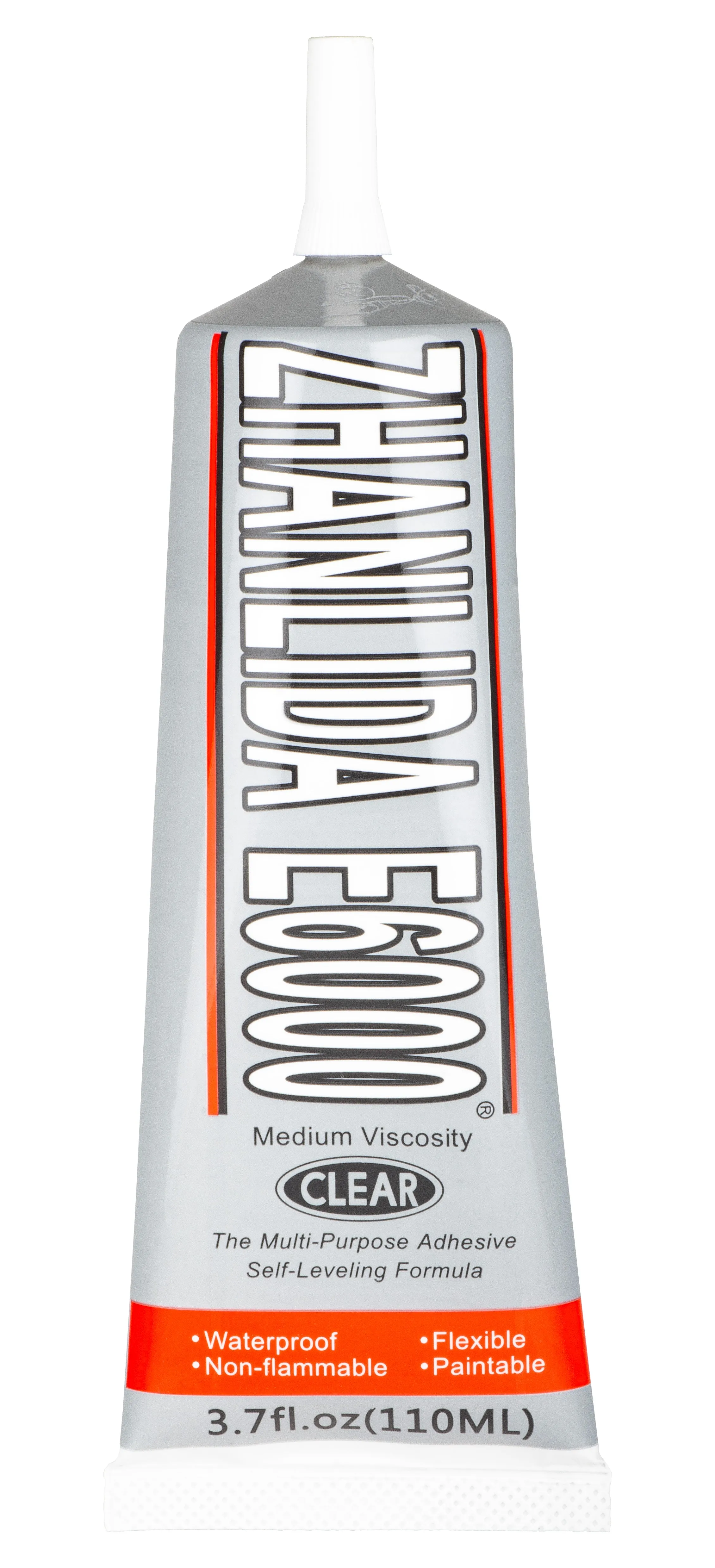 Colla Liquida Zhanlida E-6000, 110ml, Trasparente - immagine 1