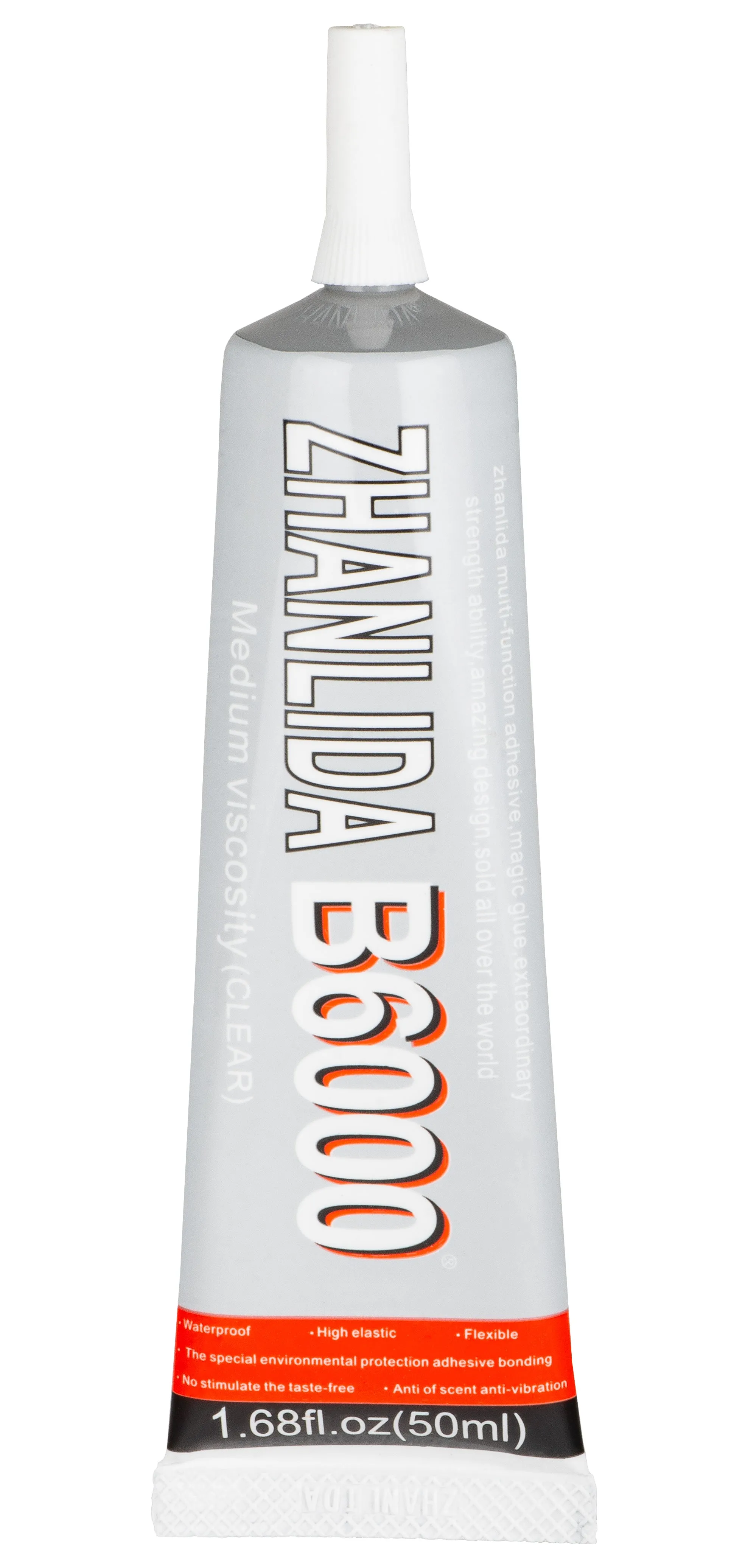 Colla Liquida Zhanlida B-6000, 50ml, Trasparente - immagine 1