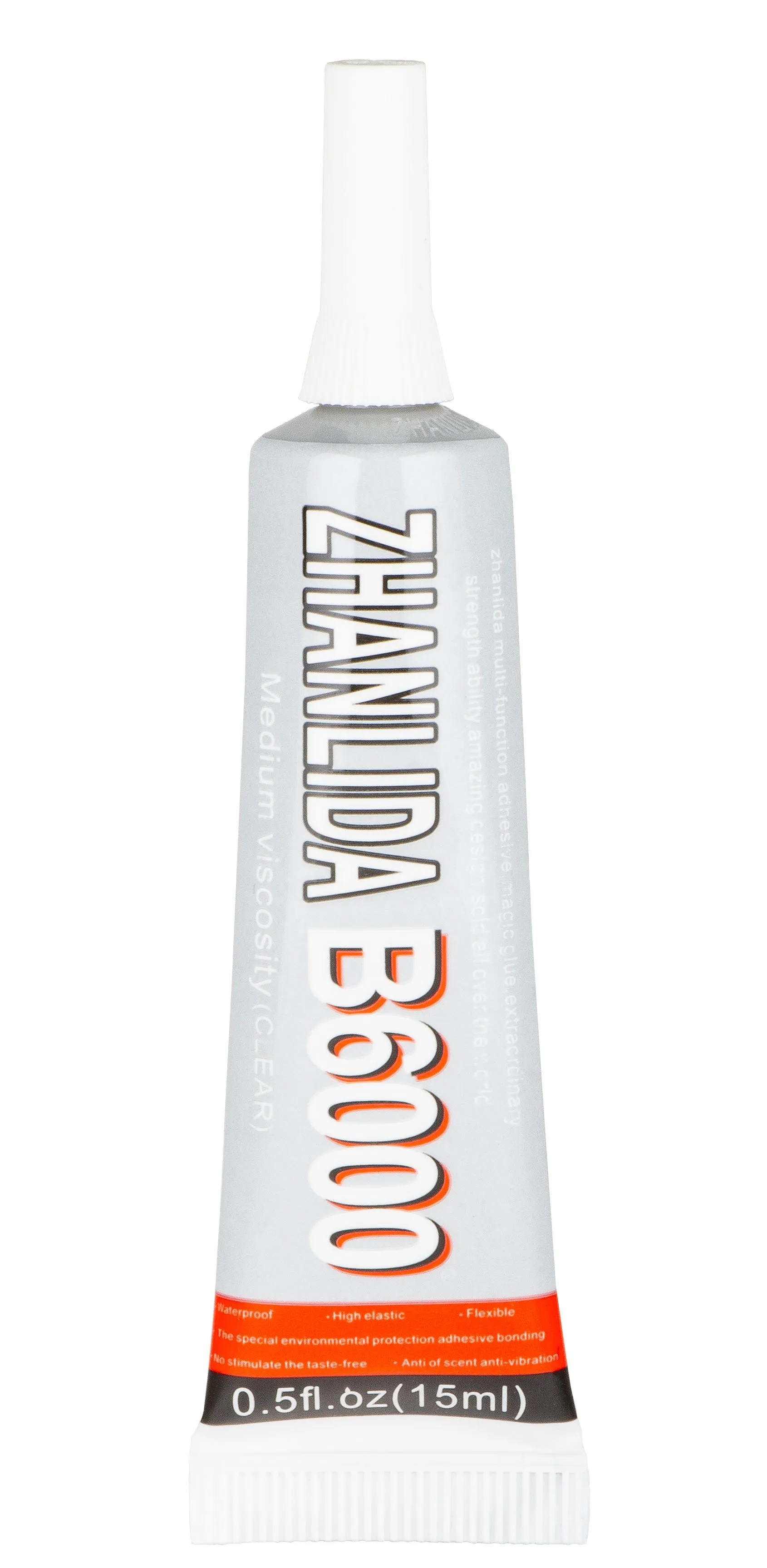 Colla Liquida Zhanlida B-6000, 15ml, Trasparente - immagine 1