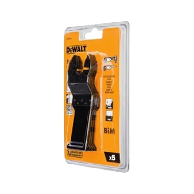 Lama per sega Multi-Tool DT20723, 43 x 30mm, 5 pezzi - immagine 1
