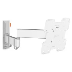 Supporto monitor TV parete ( 15 Kg ) VESA 200 x 200 COMFORT Tvm 3243 Full Motion+ White 3832431 - immagine 1