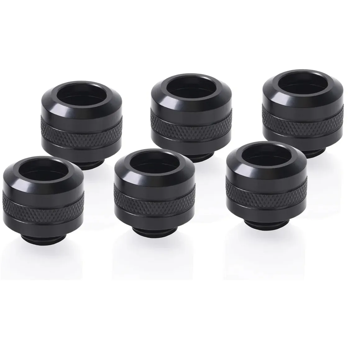 Eiszapfen PRO 13mm HardTube Fitting G1/4 - Deep Black, Connessione - immagine 1