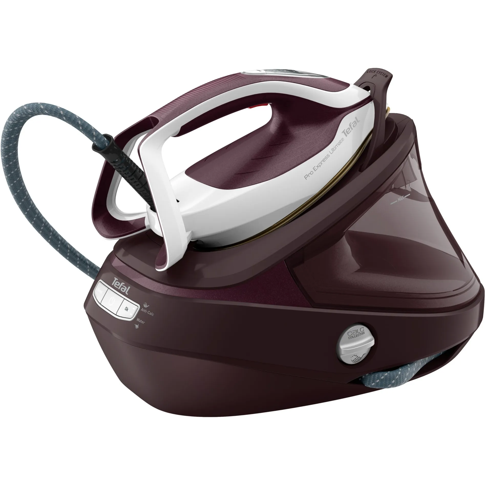 Pro Express Ultimate II GV9721 1,2 L Durilium AirGlide Autoclean soleplate Rosso, Bianco, Stazione stirante - immagine 1