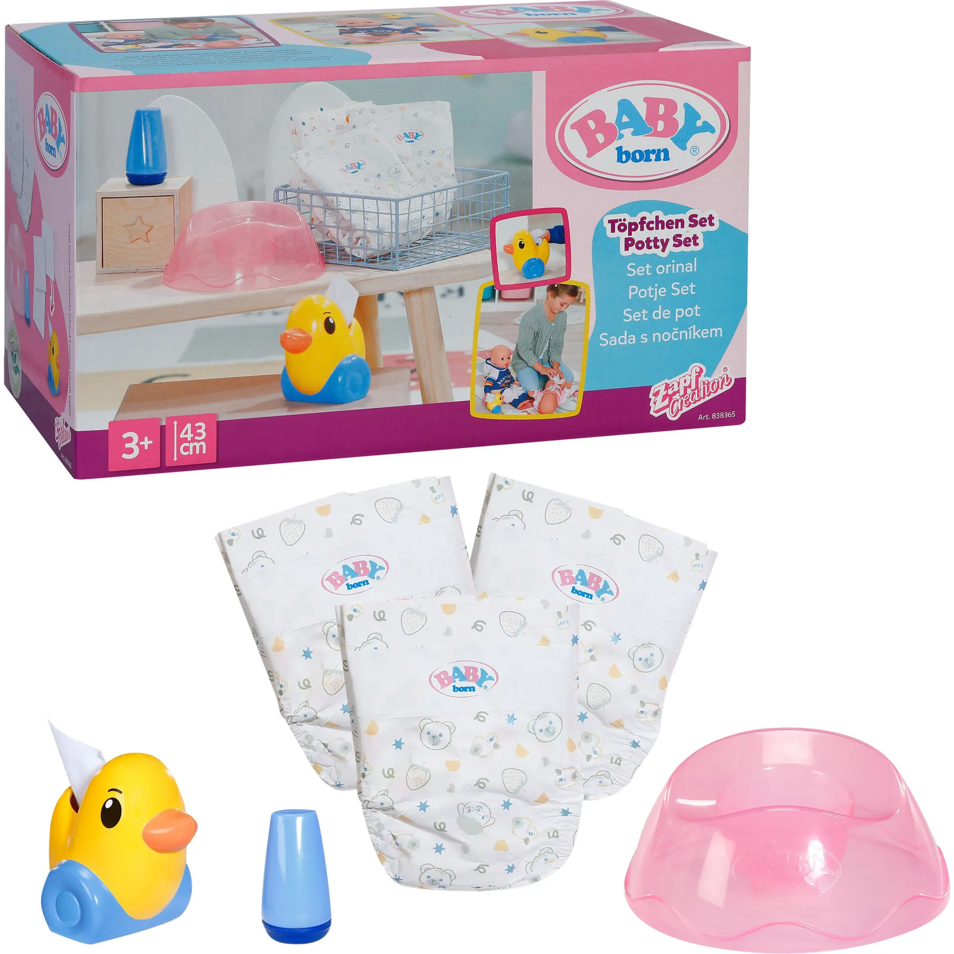 BABY born Potty Set, Accessori della bambola - immagine 1