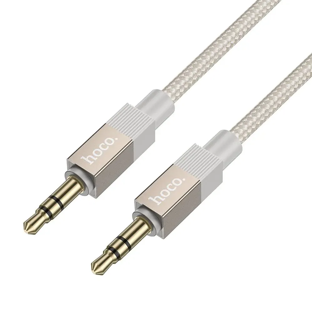 Cavo Audio 3.5mm - 3.5mm HOCO UPA32, 1m, Dorato - immagine 1