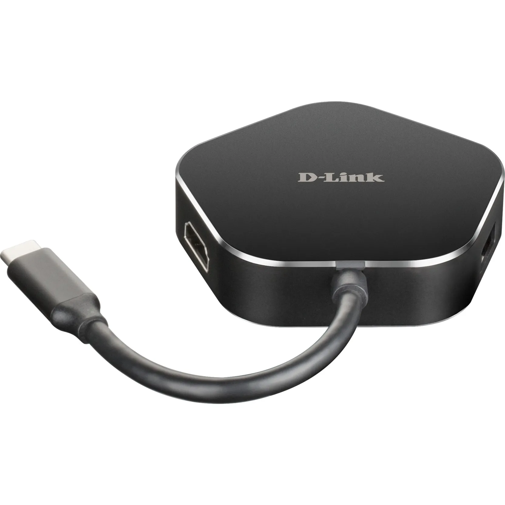 DUB-M420 replicatore di porte e docking station per laptop Cablato Thunderbolt 3 Alluminio, Nero, Hub USB - immagine 1