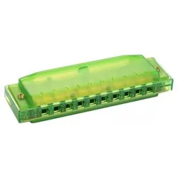Armonica Do TRANSLUCENT Harp Verde M110G - immagine 1
