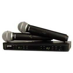 Kit microfoni BLX SERIES Blx288E Pg58 M17 Black - immagine 1