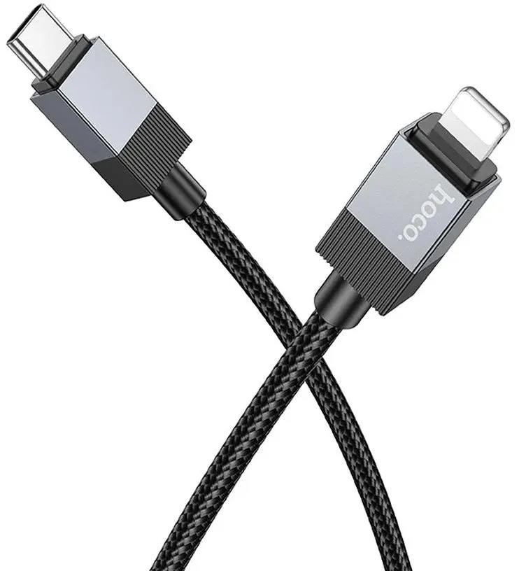 Cavo Dati e Ricarica USB-C - Lightning HOCO X110, 27W, 1m, Nero - immagine 1