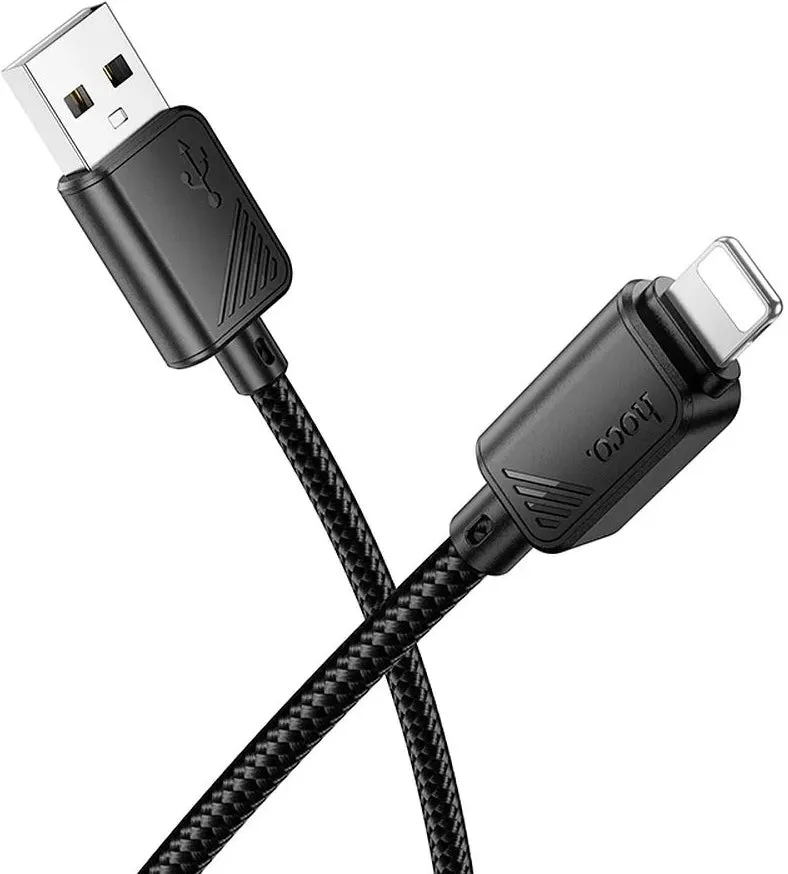 Cavo Dati e Ricarica USB-A - Lightning HOCO X113, 18W, 1m, Nero - immagine 1