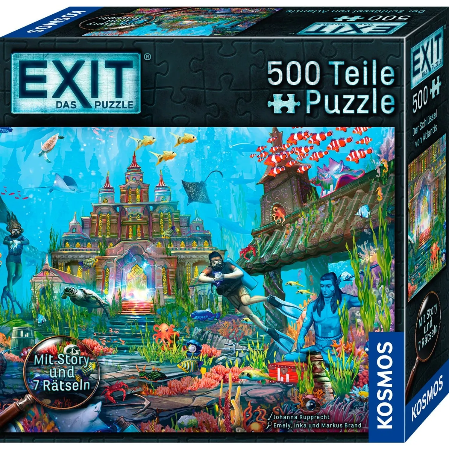 44138905 puzzle 500 pz Città - immagine 1