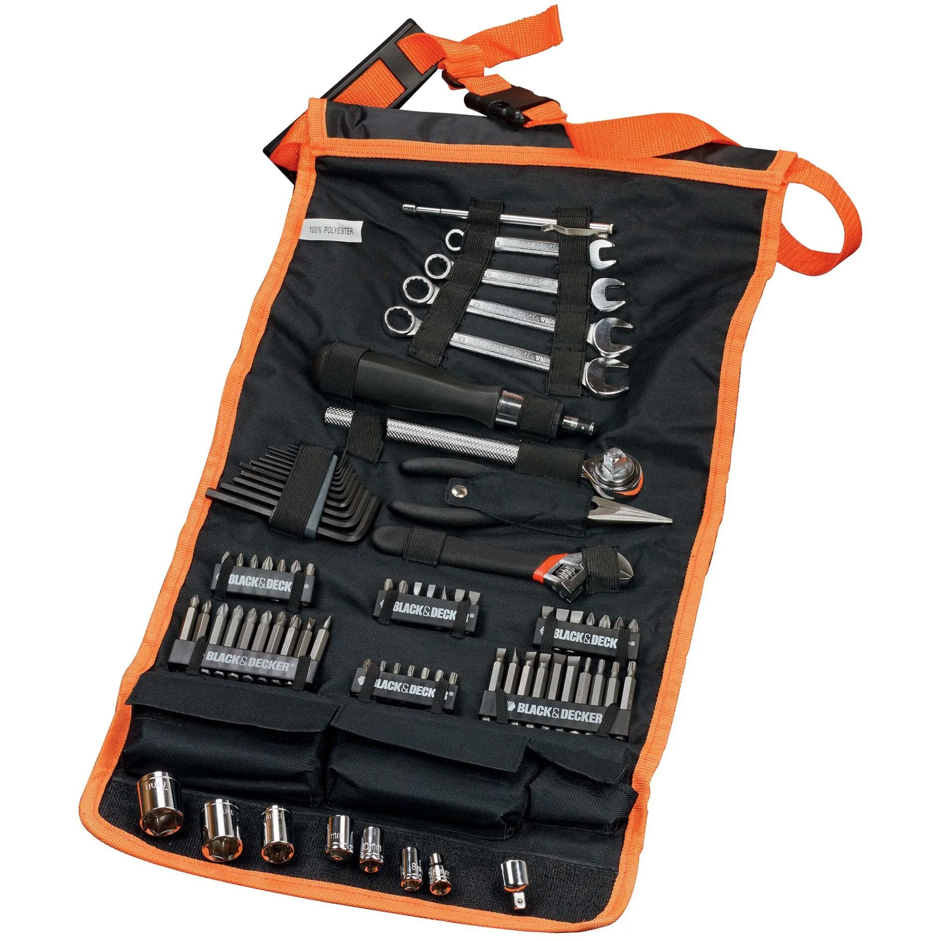 Set meccanico con borsa a rotelle, 76 pezzi, Set di strumenti - immagine 1