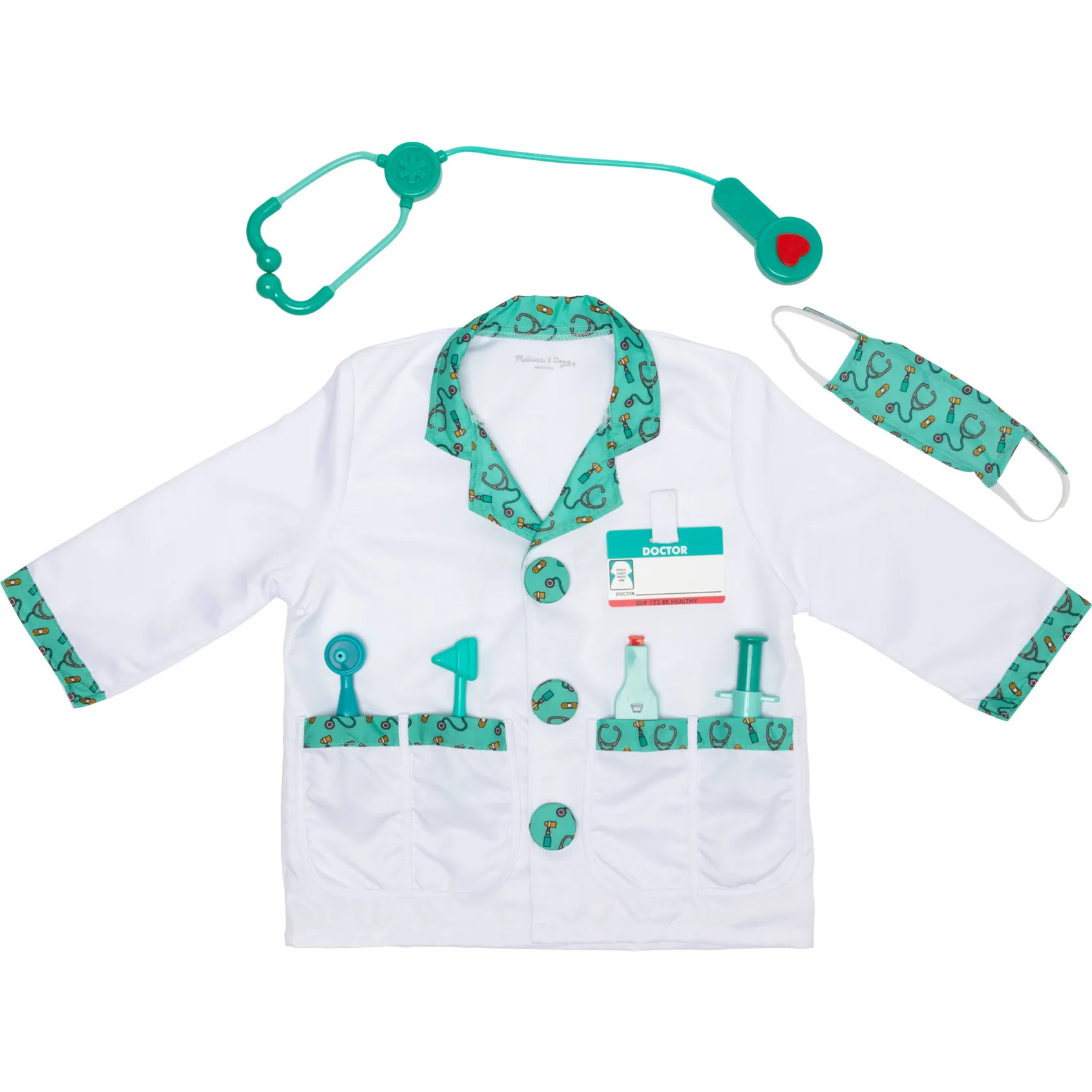 MPP RLP Doctor Rl Ply Costume Set GML Costume in maschera Bambino Unisex Divisa, Gioco di ruolo - immagine 1
