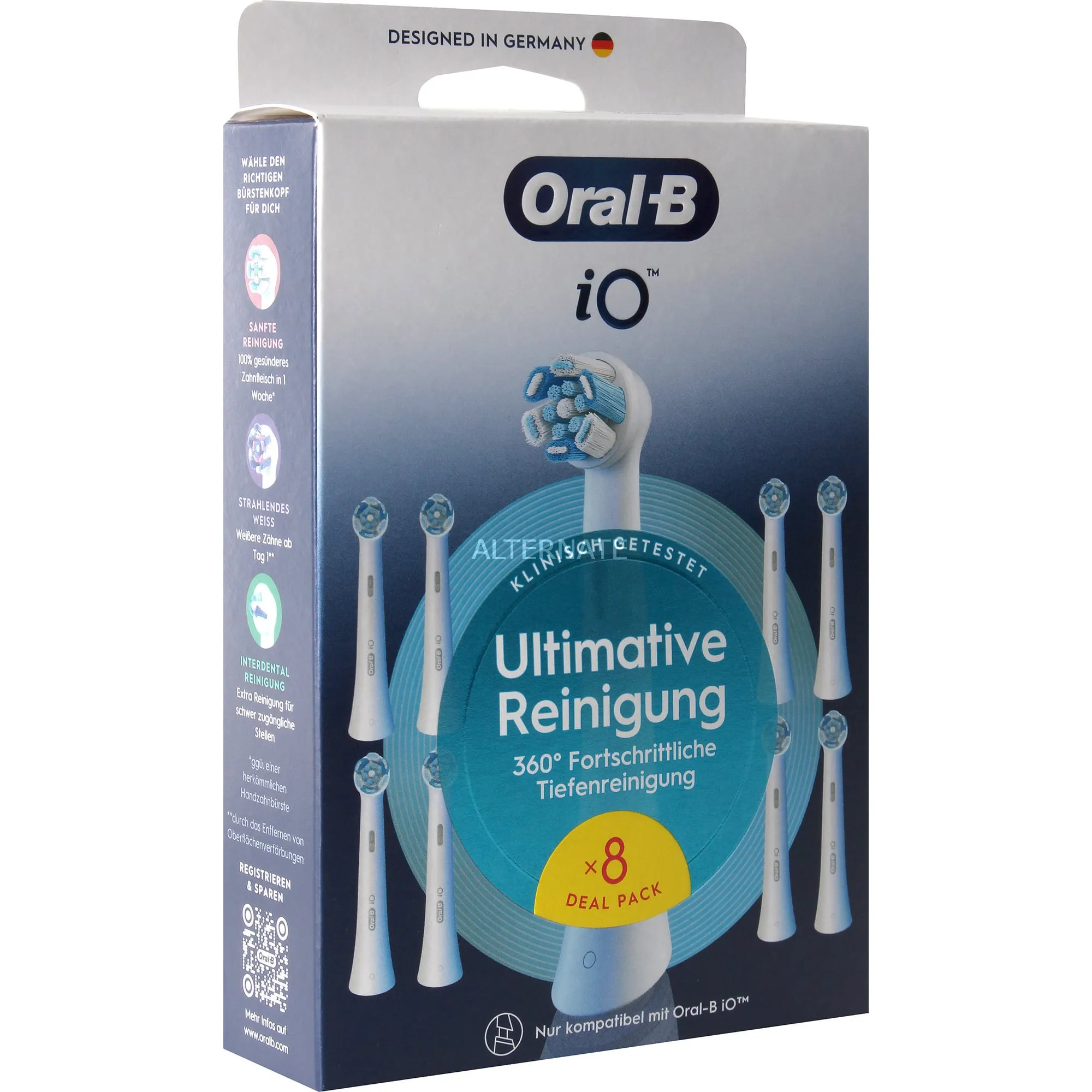 Oral-B iO Ultimative Reinigung 8er, Testina - immagine 1