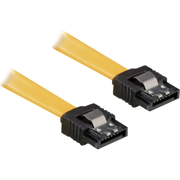 0.3m SATA Cable cavo SATA 0,3 m Giallo - immagine 1